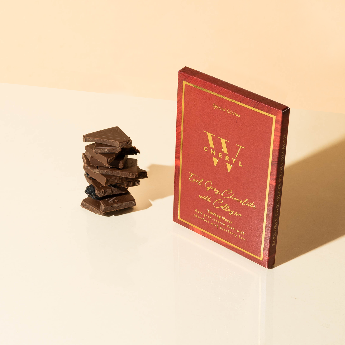 Cheryl W Earl Grey Chocolate with Collagen
