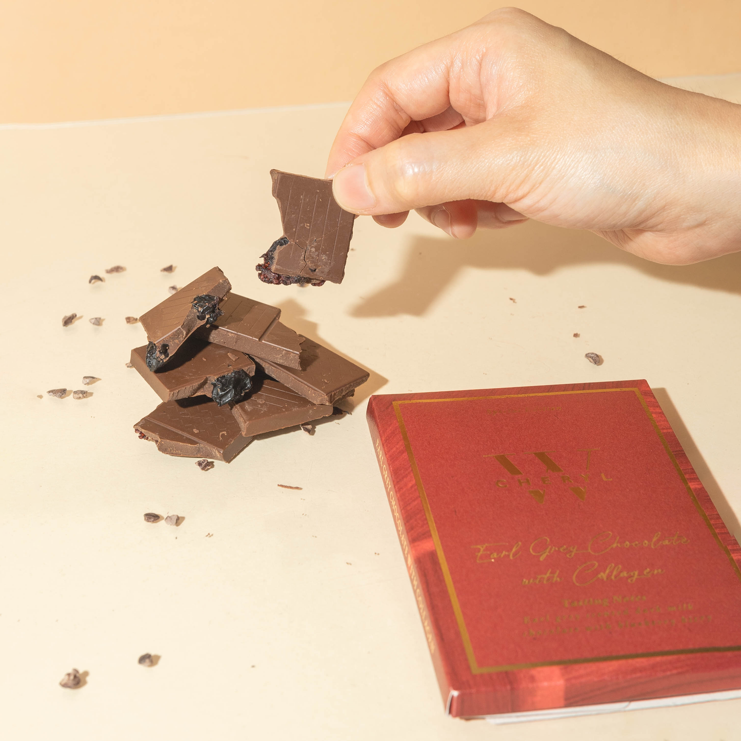 Cheryl W Earl Grey Chocolate with Collagen
